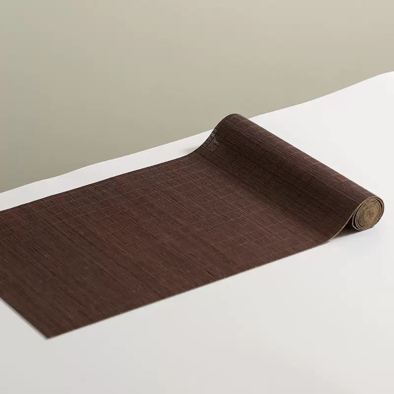 Bamboo Woven Tea Mat and Cup PadsAnyee TeaBamboo Woven Tea Mat and Cup PadsLength: 30cm, width: 150cm