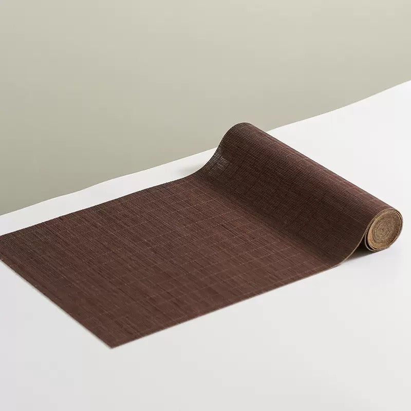 Bamboo Woven Tea Mat and Cup PadsAnyee TeaBamboo Woven Tea Mat and Cup PadsLength: 30cm, width: 200cm