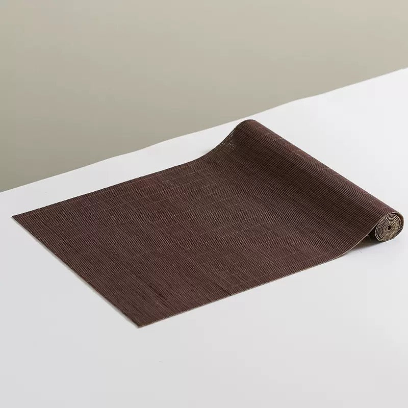 Bamboo Woven Tea Mat and Cup PadsAnyee TeaBamboo Woven Tea Mat and Cup PadsLength: 30cm, width: 100cm