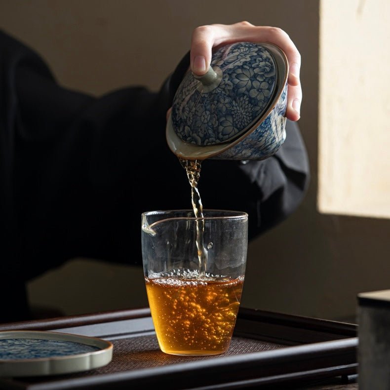 Celadon Sansai Vintage Bucket GaiwanTeacupsAnyee TeaCeladon Sansai Vintage Bucket Gaiwan
