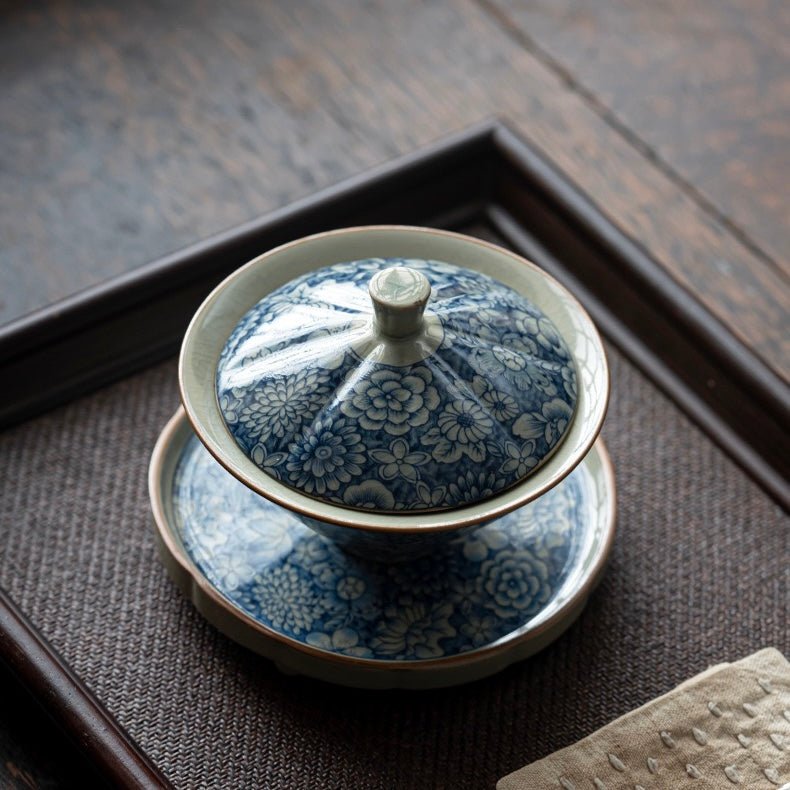 Celadon Sansai Vintage Bucket GaiwanTeacupsAnyee TeaCeladon Sansai Vintage Bucket Gaiwan