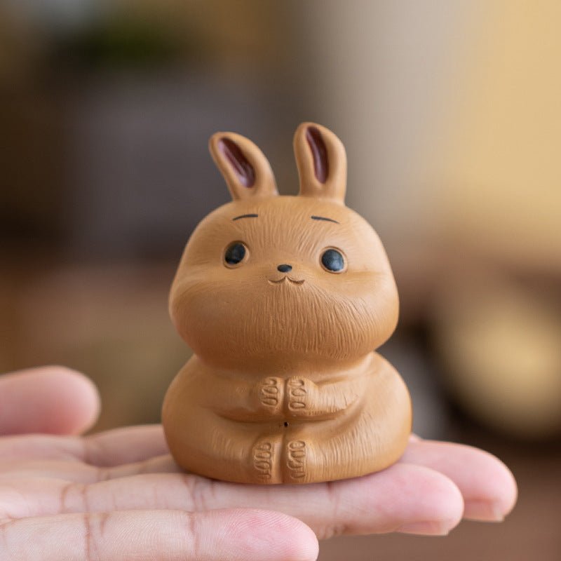 Ceramic Tea Pets Creative Tea Toys Tea Table Ornaments Tea Set AccessoriesaccessoiresAnyee TeaCeramic Tea Pets Creative Tea Toys Tea Table Ornaments Tea Set AccessoriesLucky Rabbit