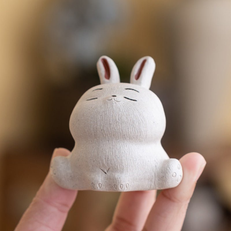 Ceramic Tea Pets Creative Tea Toys Tea Table Ornaments Tea Set AccessoriesaccessoiresAnyee TeaCeramic Tea Pets Creative Tea Toys Tea Table Ornaments Tea Set AccessoriesYoga Bunny