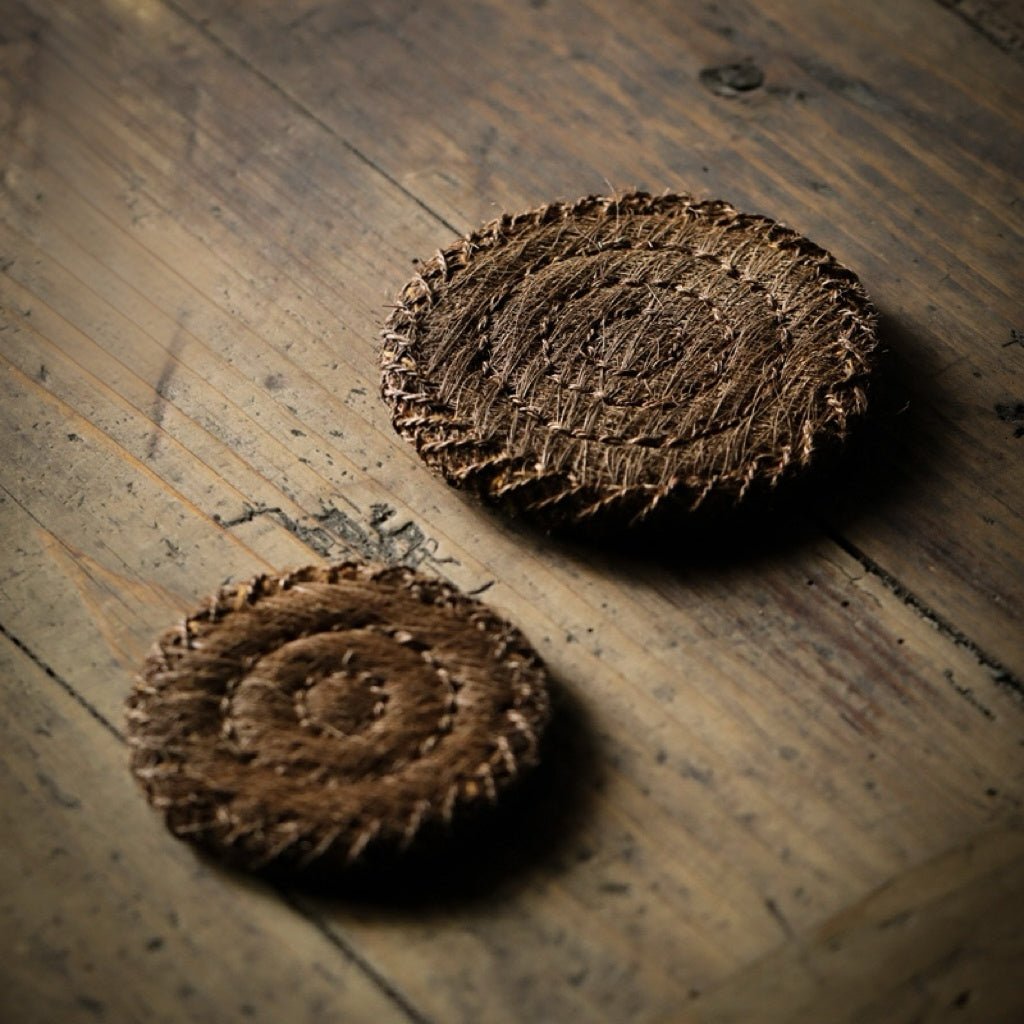 Chinese Style Hand Made thickened Bamboo Woven Heat Insulating Tea MatsAnyee TeaChinese Style Hand Made thickened Bamboo Woven Heat Insulating Tea MatsThickness 1cm, diameter 10.3cm