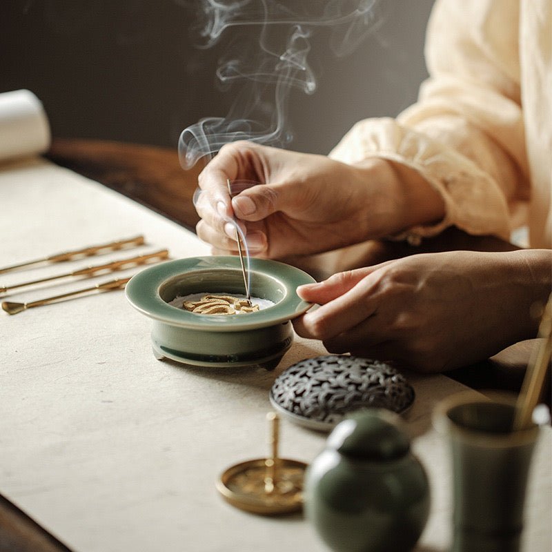 Exquisite Ceramic - made Incense Ritual SetaccessoiresAnyee TeaExquisite Ceramic - made Incense Ritual Set