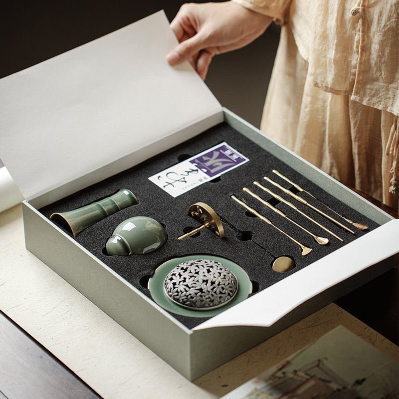 Exquisite Ceramic - made Incense Ritual SetaccessoiresAnyee TeaExquisite Ceramic - made Incense Ritual Set