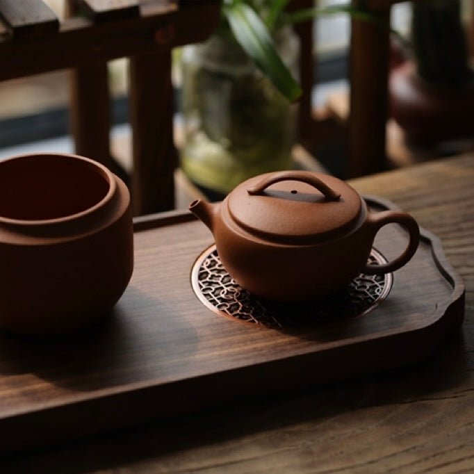 Golden Alchemy Cauldron Huang Jiangpo Yixing Teapotyixing teapotAnyee TeaGolden Alchemy Cauldron Huang Jiangpo Yixing Teapot