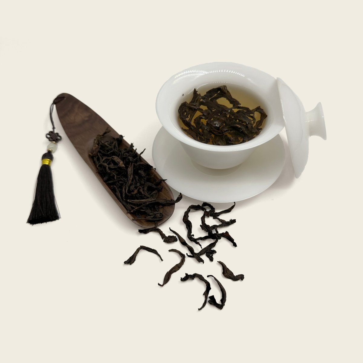 Juicy Peach Cinnamon Chinese Oolong Tea Loose LeafOolong TeaAnyee TeaJuicy Peach Cinnamon Chinese Oolong Tea Loose Leaf25g
