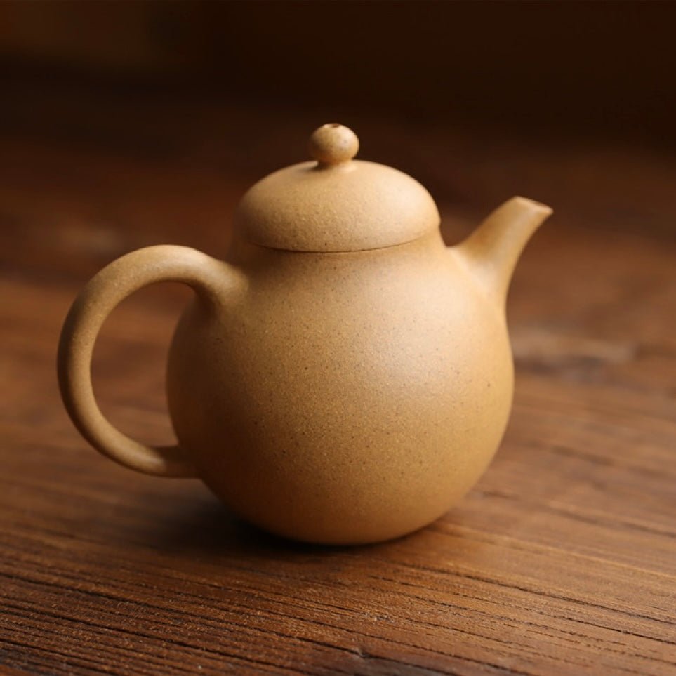 Pear - shaped Ben Shan Duan Ni Yixing Teapotyixing teapotAnyee TeaPear - shaped Ben Shan Duan Ni Yixing Teapot