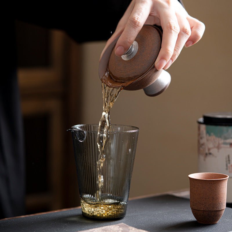 Purely Handmade Coarse Pottery Gaiwan of Retro Old Rock ClayGaiwanAnyee TeaPurely Handmade Coarse Pottery Gaiwan of Retro Old Rock Clay