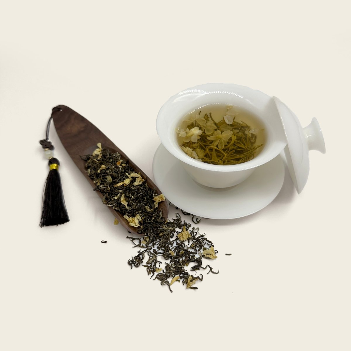 Snow Jasmine Chinese Green Tea Loose Leafgreen teaAnyee TeaSnow Jasmine Chinese Green Tea Loose Leaf25g