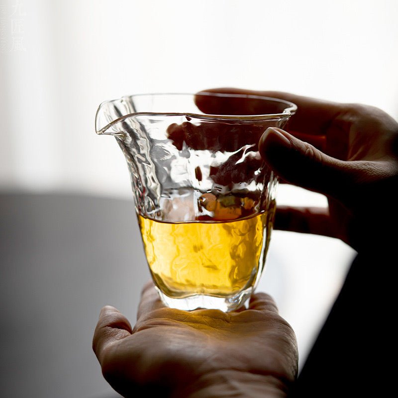 Water - pattern Gongdao Cup with Borosilicate Glass for Fair TeaaccessoiresAnyee TeaWater - pattern Gongdao Cup with Borosilicate Glass for Fair Tea