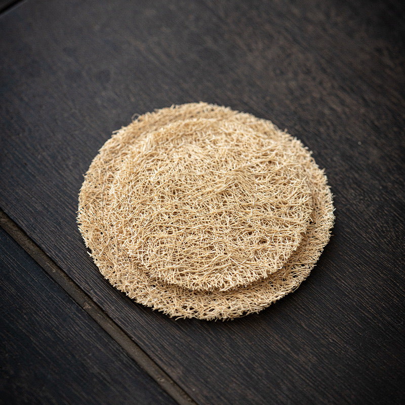 Loofah Heat-insulating Teacup Coaster