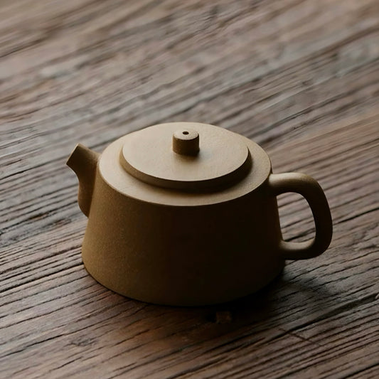 ‘Zhu Chu’ Classic Pillar Yellow Dragon Mountain Original Mine Clay Yixing Teapot