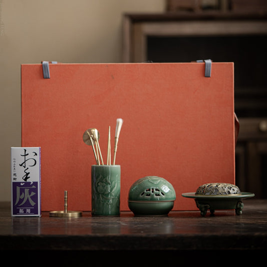 Exquisite Ceramic-made Incense Ritual Set