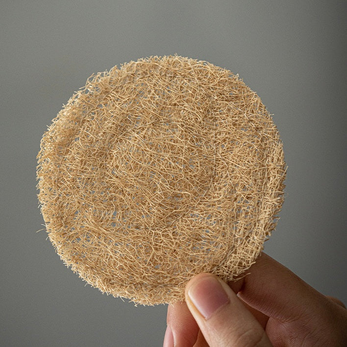 Loofah Heat-insulating Teacup Coaster