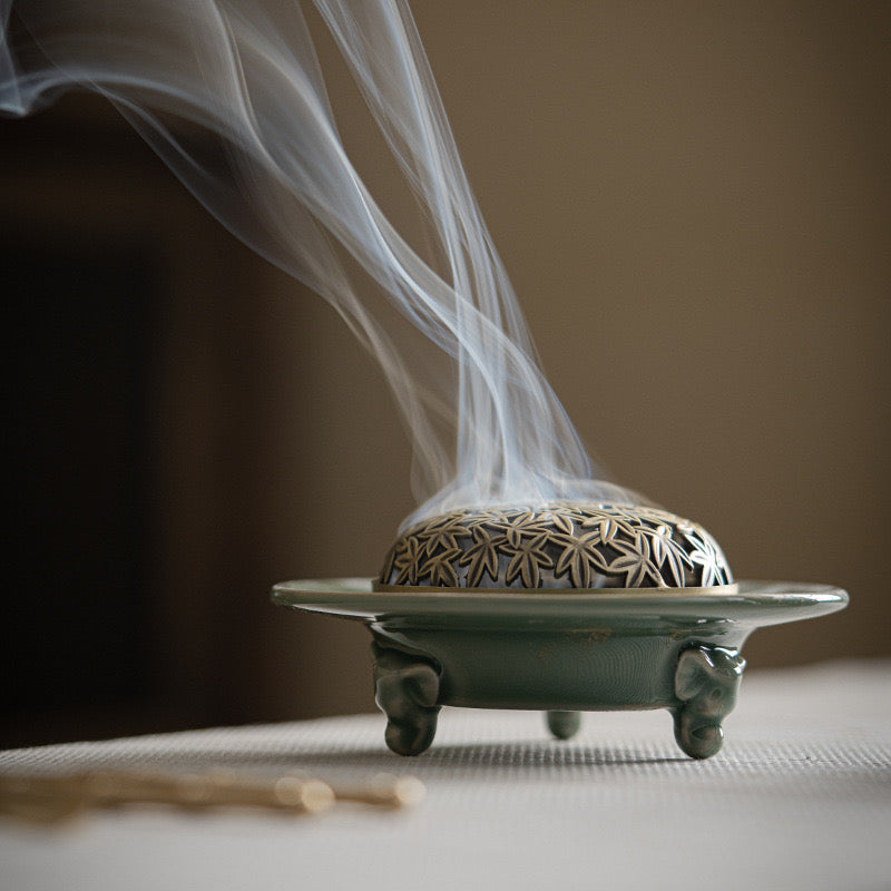 Exquisite Ceramic-made Incense Ritual Set