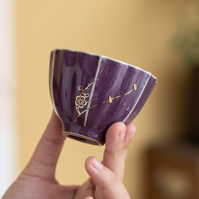 Teacups Made of Original Mine Clay from the Five Famous Kilns Gift Box Packaging