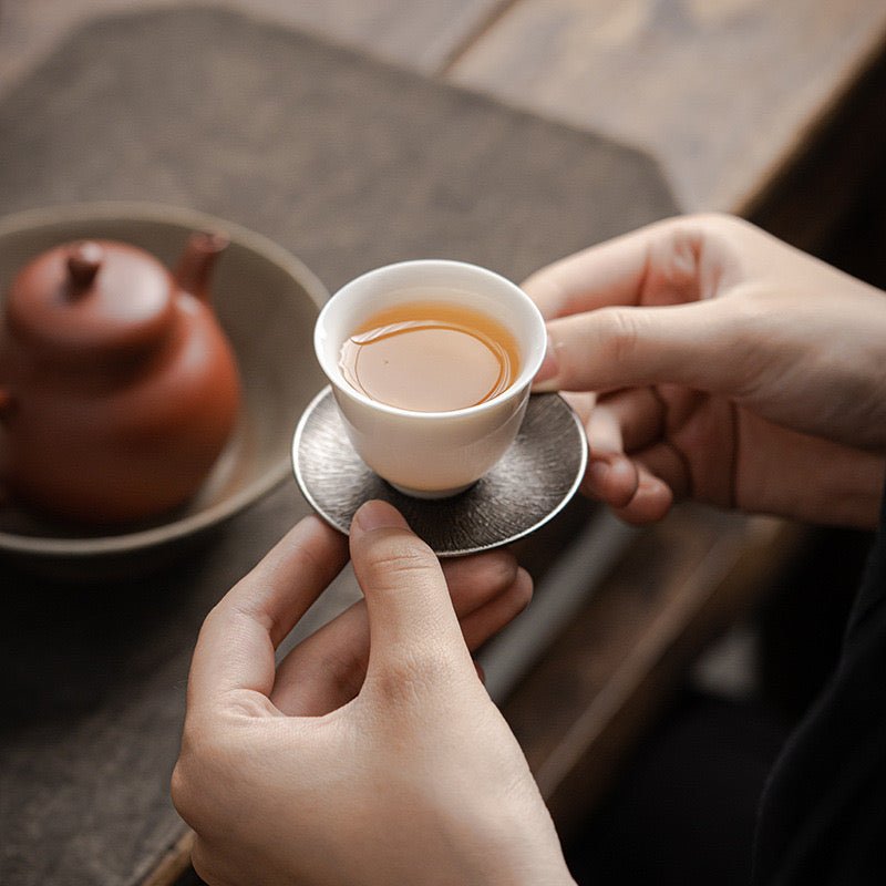 Alloy Vintage Teacup CoasteraccessoiresAnyee TeaAlloy Vintage Teacup Coaster