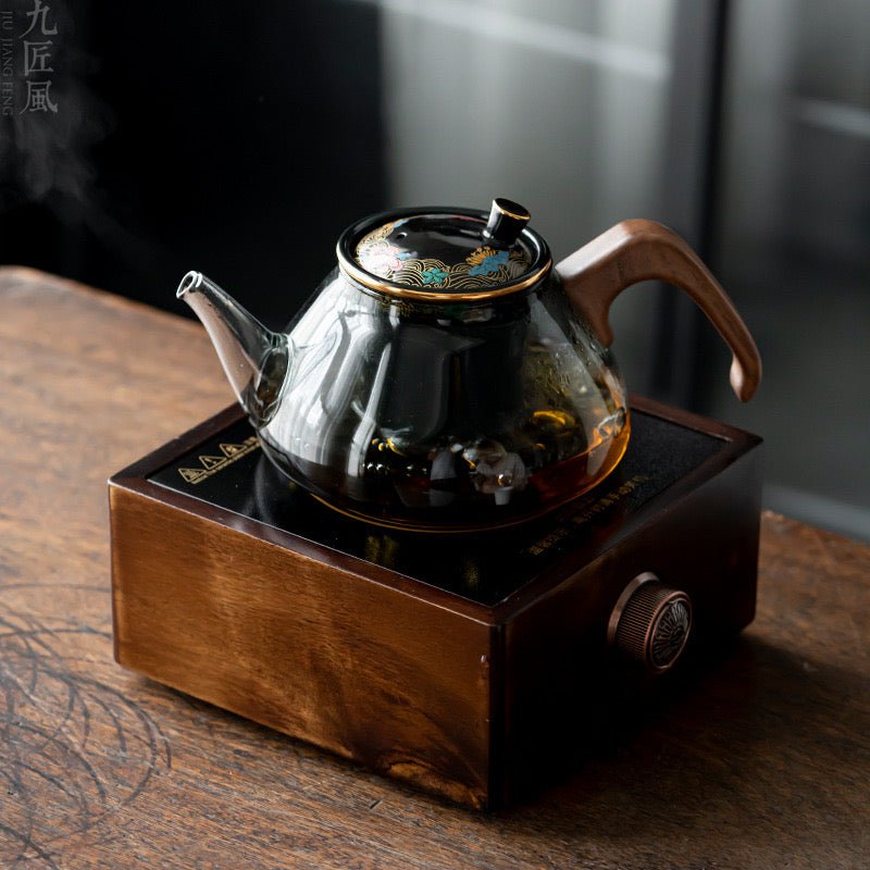 Boiling Teapot Device for the Electric Ceramic Stove with Wave PatternsteapotsAnyee TeaBoiling Teapot Device for the Electric Ceramic Stove with Wave Patterns