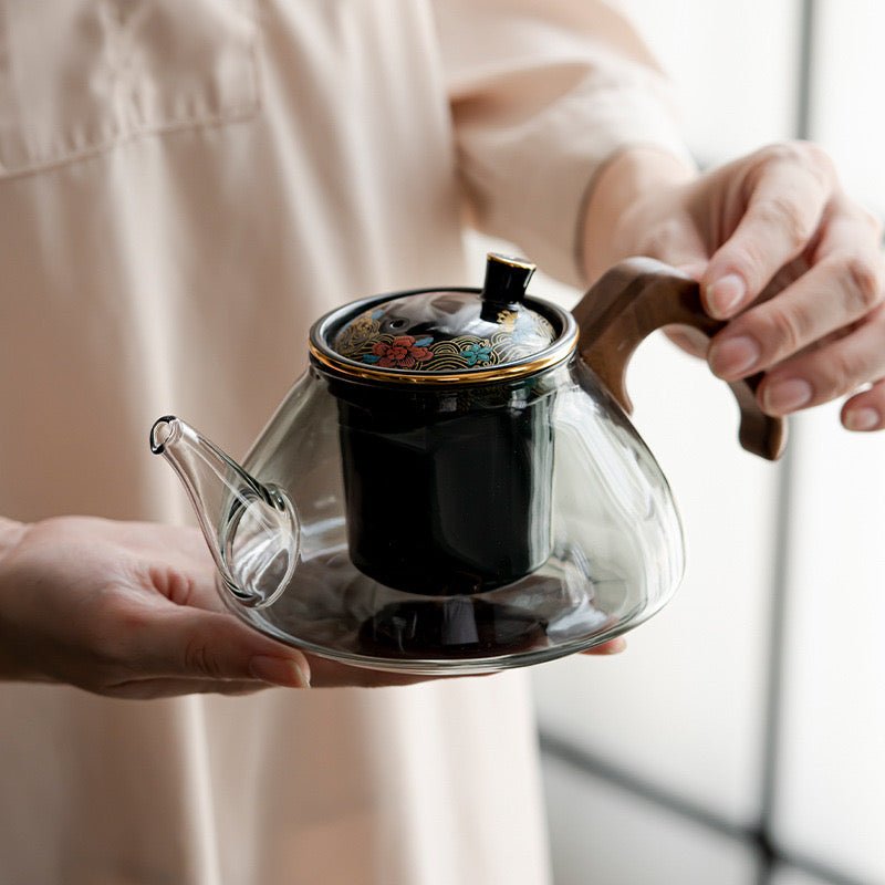 Boiling Teapot Device for the Electric Ceramic Stove with Wave PatternsteapotsAnyee TeaBoiling Teapot Device for the Electric Ceramic Stove with Wave Patterns