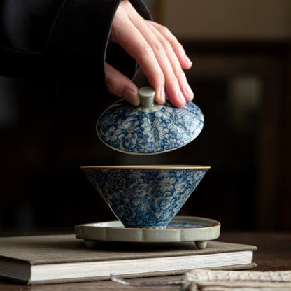 Celadon Sansai Vintage Bucket GaiwanTeacupsAnyee TeaCeladon Sansai Vintage Bucket Gaiwan