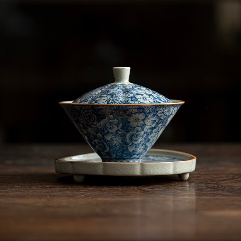 Celadon Sansai Vintage Bucket GaiwanTeacupsAnyee TeaCeladon Sansai Vintage Bucket Gaiwan