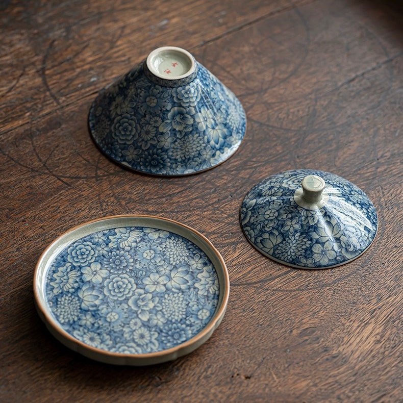 Celadon Sansai Vintage Bucket GaiwanTeacupsAnyee TeaCeladon Sansai Vintage Bucket Gaiwan