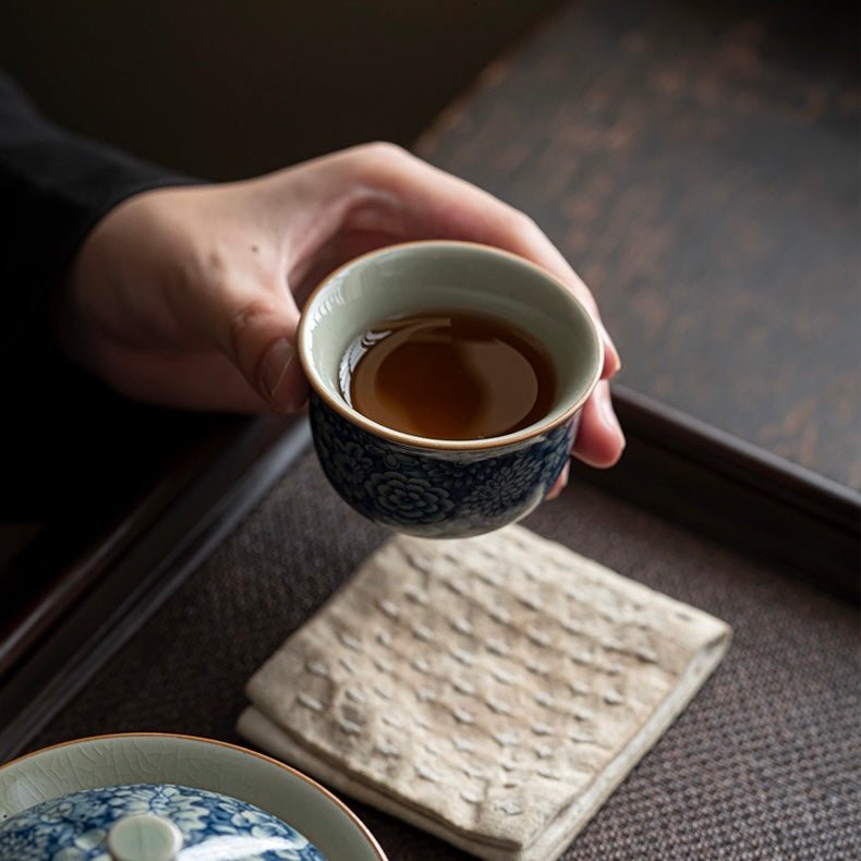 Celadon Vintage Single High Grade Old Clay Master Cup TeacupsTeacupsAnyee TeaCeladon Vintage Single High Grade Old Clay Master Cup Teacups