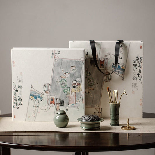 Exquisite Ceramic - made Incense Ritual SetaccessoiresAnyee TeaExquisite Ceramic - made Incense Ritual Set