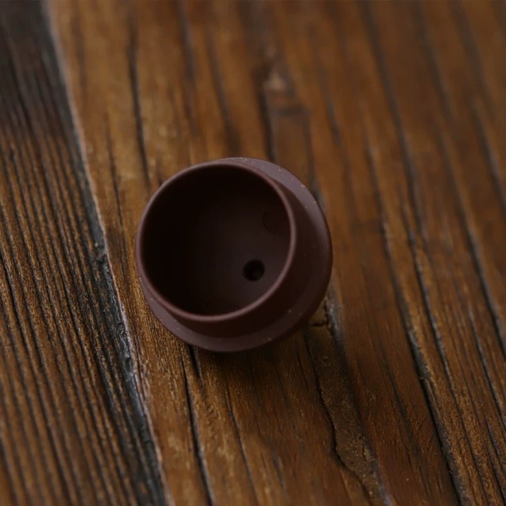 Gourd - shaped Elegance Huzhi Bottom Groove Qing Yixing Teapotyixing teapotAnyee TeaGourd - shaped Elegance Huzhi Bottom Groove Qing Yixing Teapot