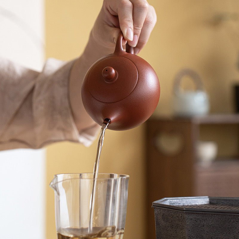 Handmade Yixing Teapot Original Zhu Ni Da Hong Pao Clay Designyixing teapotAnyee TeaHandmade Yixing Teapot Original Zhu Ni Da Hong Pao Clay Design