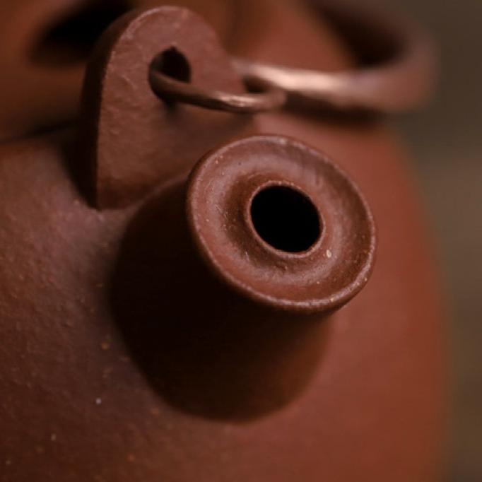 Piggy - shaped Delight Jiangpo Red Clay Yixing Teapotyixing teapotAnyee TeaPiggy - shaped Delight Jiangpo Red Clay Yixing Teapot