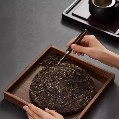 Six Gentlemen of Tea Black Sandalwood Six Piece Tea Set AccessoriesAnyee TeaSix Gentlemen of Tea Black Sandalwood Six Piece Tea Set Accessories