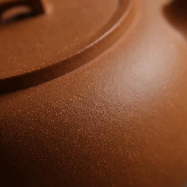 Tang Style Feather Huang Jiangpo Yixing Teapotyixing teapotAnyee TeaTang Style Feather Huang Jiangpo Yixing Teapot