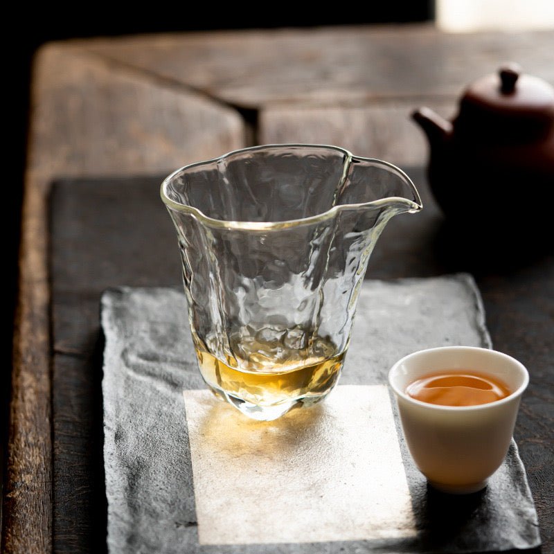 Water - pattern Gongdao Cup with Borosilicate Glass for Fair TeaaccessoiresAnyee TeaWater - pattern Gongdao Cup with Borosilicate Glass for Fair Tea